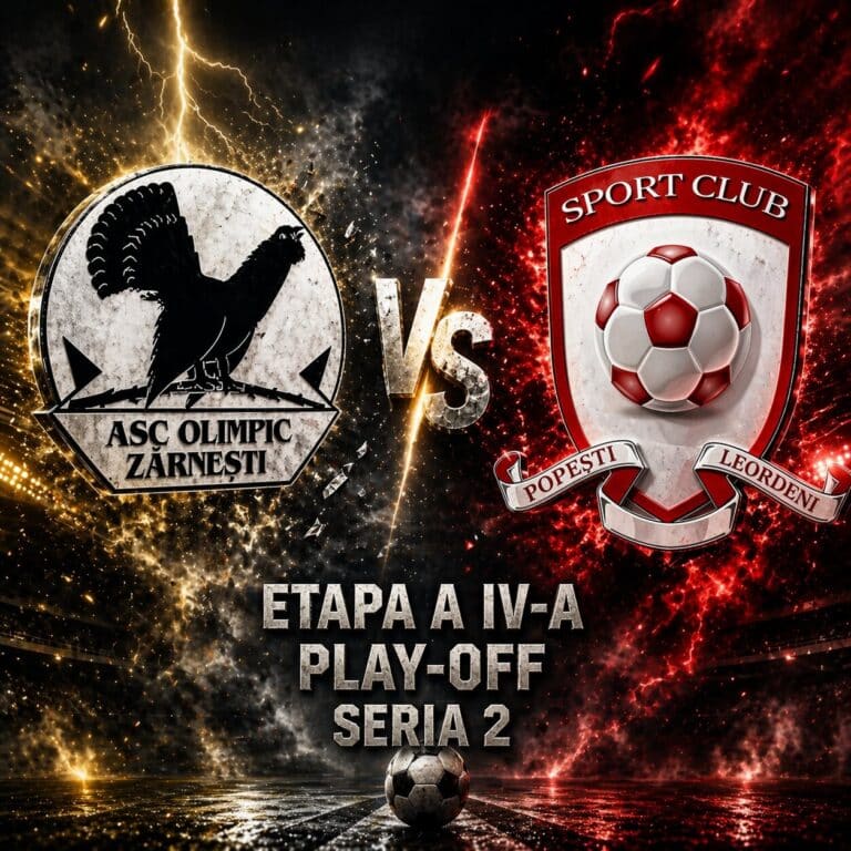 Avancronică | Olimpic Zărnești – Popești-Leordeni