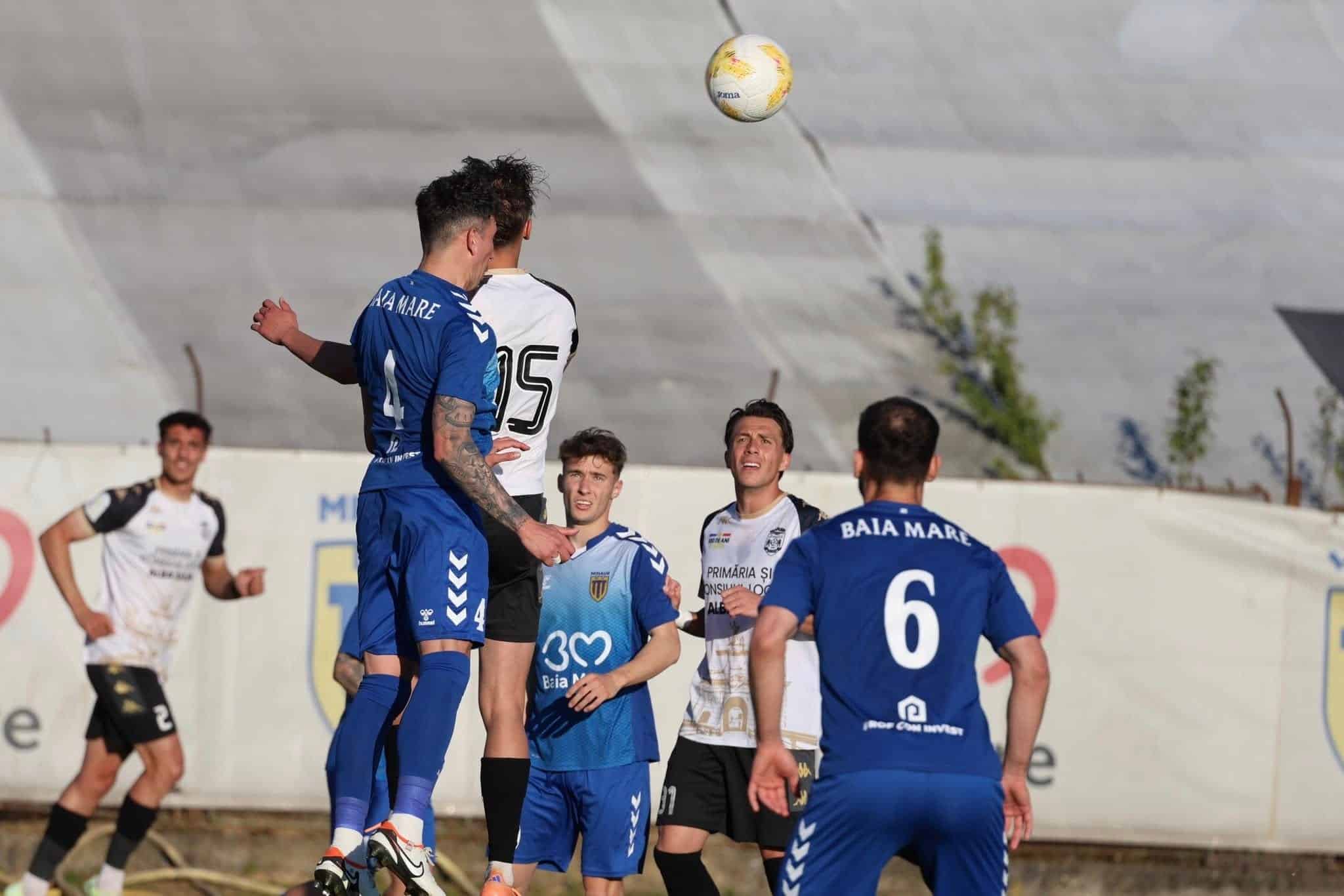 Remiză între Unirea Alba Iulia și Minaur Baia Mare