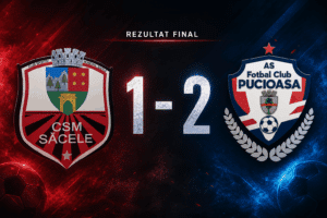 Pucioasa își ia la revedere cu o victorie de la Liga a III-a