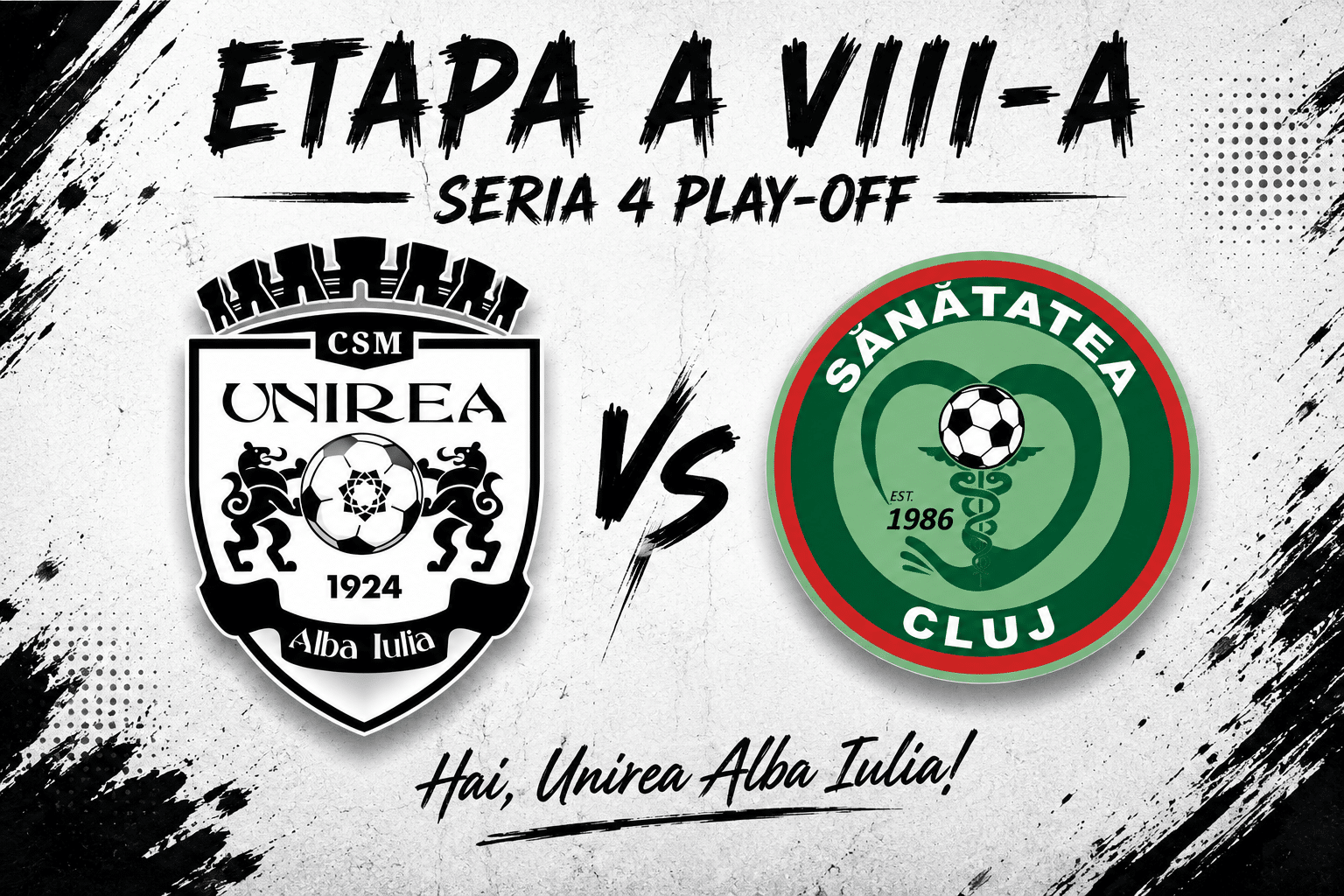 Unirea Alba Iulia - Sănătatea Cluj: duelul decisiv pentru barajul de promovare