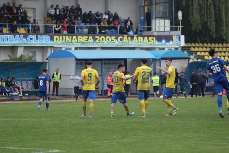 Remiză între Dunărea Călărași și Olimpic Zărnești