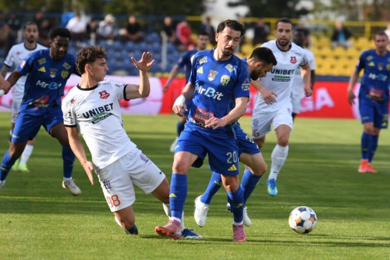 Unirea Slobozia egalată dramatic la ultima fază de FC Hermannstadt