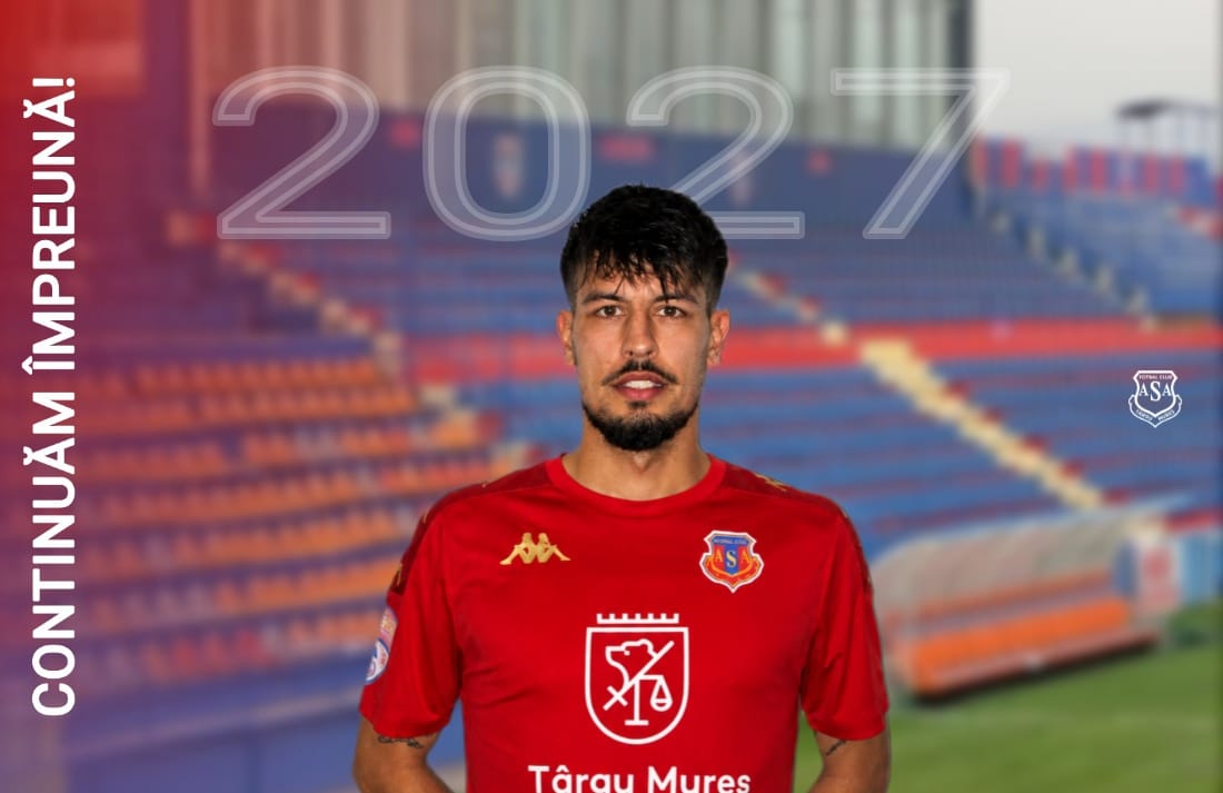 Okan Chatziterzoglou și-a prelungit contractul cu ASA Târgu Mureș