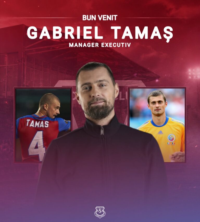 Gabriel Tamaș, noul Manager Executiv al celor de la ASA Târgu Mureș