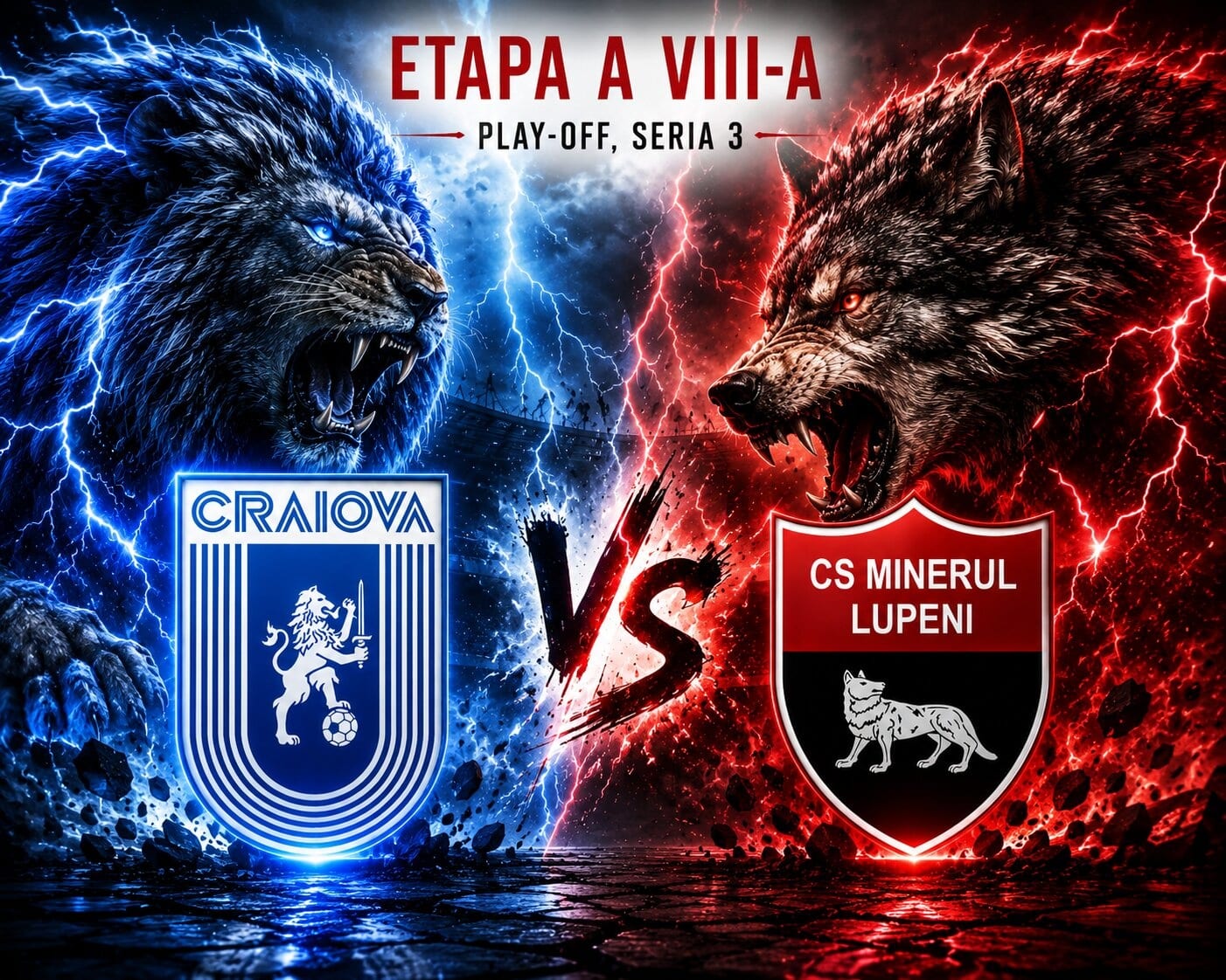 Universitatea Craiova II și Minerul Lupeni se întâlnesc în duelul decisiv pentru locul 2