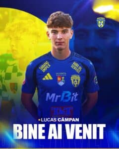 Unirea Slobozia l-a împrumutat pe atacantul Lucas Câmpan de la UTA Arad