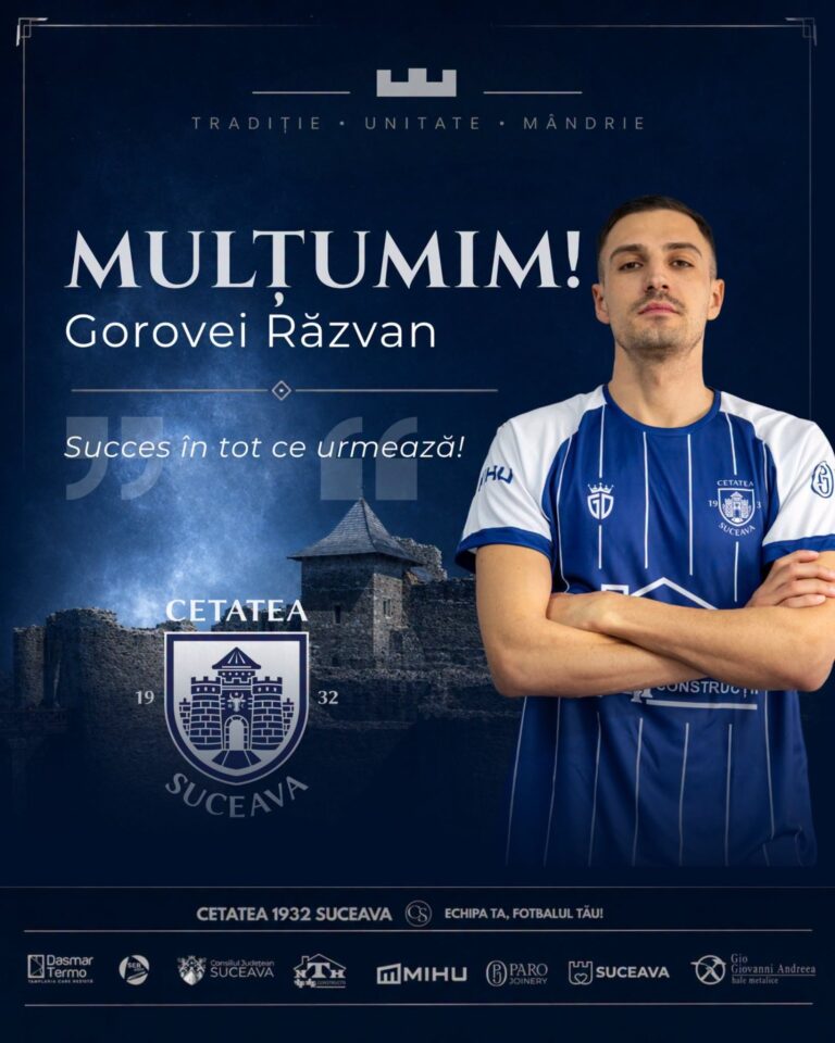 Cetatea Suceava se desparte și de Răzvan Gorovei!