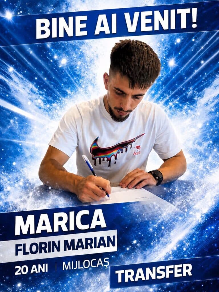 Vulturii Fărcășești l-au transferat pe Florin Marica
