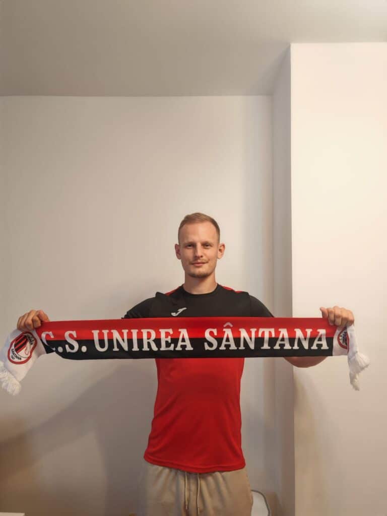 Unirea Sântana l-a transferat pe Denis Giosu de la Unirea Alba Iulia