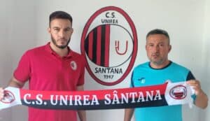 Unirea Sântana a anunțat transferul portarului Victor Gîrlea