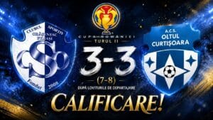 Oltul Curtișoara s-a calificat la loviturile de departajare și va întâlni CSM Slatina