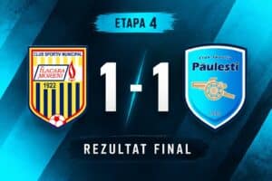 Păulești produce surpriza cu Flacăra Moreni și obține un punct