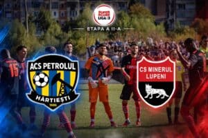 Minerul Lupeni, deplasare la nou-promovata Petrolul Hârtiești