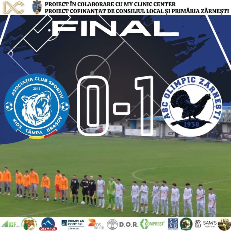 Olimpic Zărnești nu a renunțat până la final! Marinescu a adus victoria în prelungiri