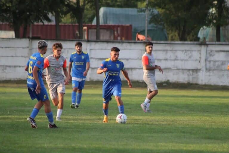 Gloria Băneasa – Dunărea Călărași 0-2. Prima victorie a sezonului pentru formația călărășeană