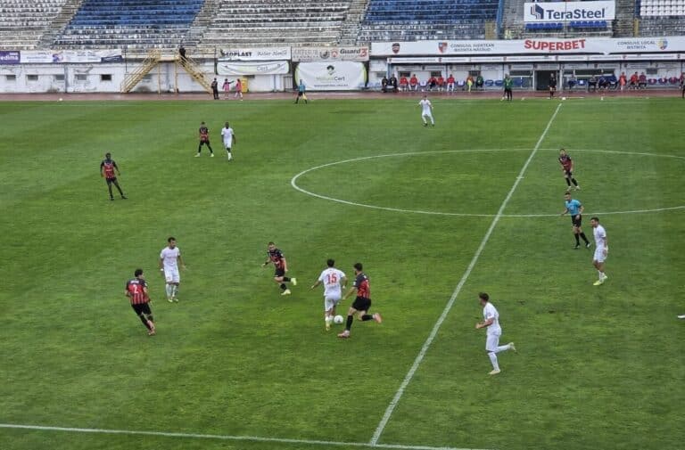 Popești-Leordeni câștigă la Bistrița cu 3-2 | Cătălin Gheorghe: „Este o dovadă de mare caracter și maturitate”